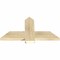 Ekena Millwork Eugene Rough Sawn Timber Gable Bracket, Douglas Fir, 36"W x 19"H x 2"D x 6"F, 13/12 Pitch GBW036X19X0206EUG00RDF - alternate 3